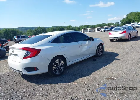 2018 Honda Civic Ex-T from USA, damaged, VIN JHMFC1F39JX024846